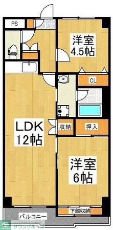 クレストみずほ台の物件間取画像